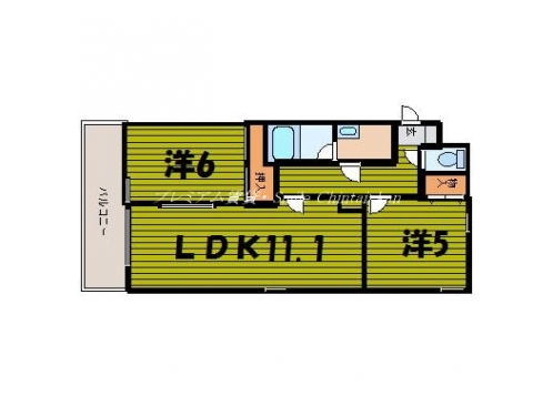 プリムローズ 間取り図