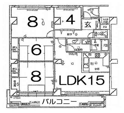 ポルトド浄土寺 間取り図