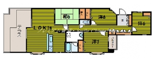 アンビエント上賀茂 間取り図