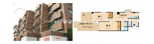 レジデンス岡崎 間取り図