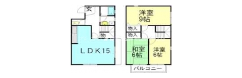 グランディール畑ケ田 間取り図