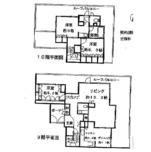 藤和三条室町ホームズ 間取り図
