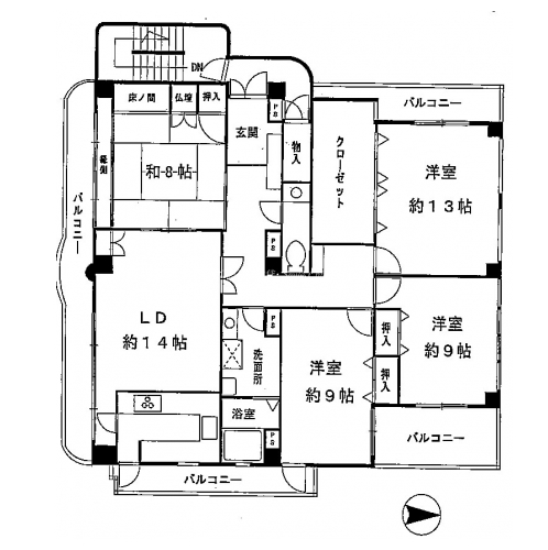 シマムラビル 間取り図