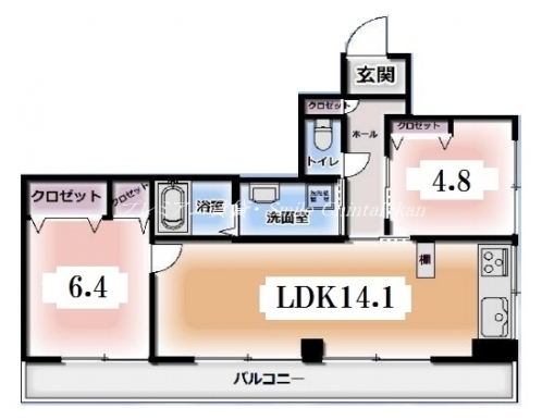 ファイブコート清水寺 間取り図