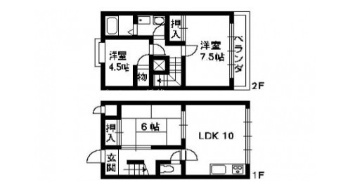 サイドパークⅡ 間取り図