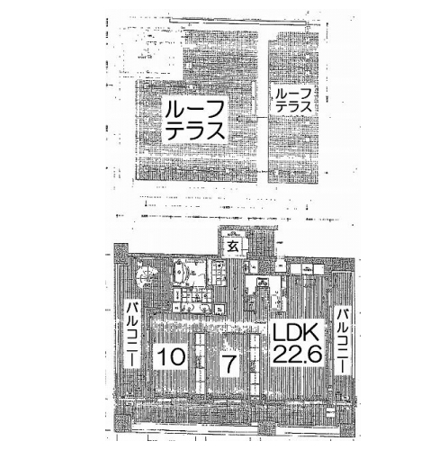 リーガル京都五条堀川 間取り図