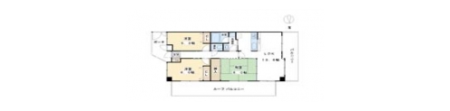 フォルム北山 間取り図