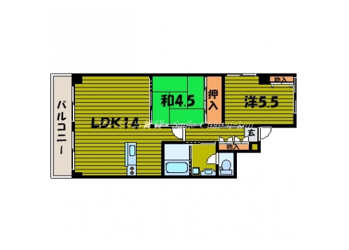 グレース高野 間取り図