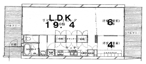 ステラ御幸町 間取り図