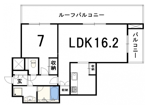 パシフィックレジデンス洛北 間取り図
