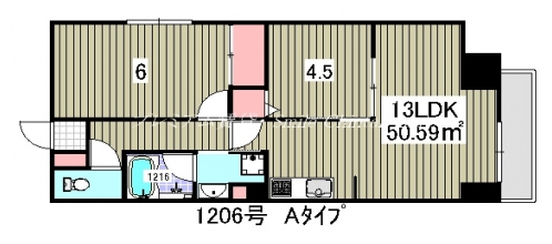 グランエターナ京大正門前 間取り図