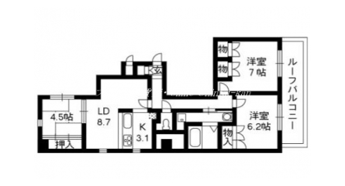 フォルム京都姉小路 間取り図