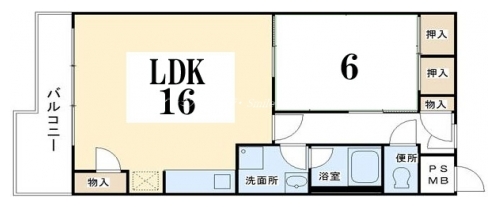 パレロワイヤル聖護院 間取り図