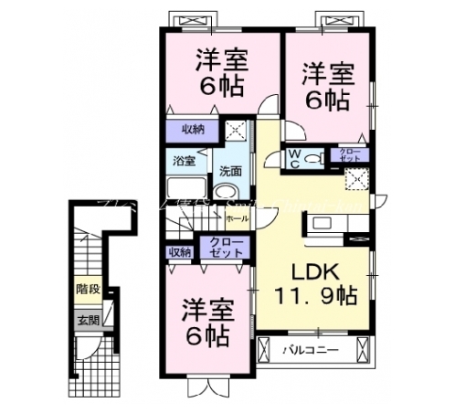 ネオ北大路 間取り図