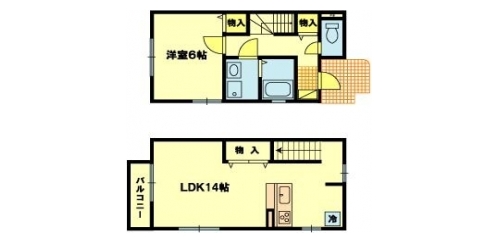 クエフプリュス 間取り図