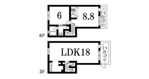 エリゼビル 間取り図