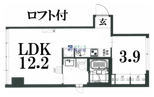 MアンドMｓ 間取り図