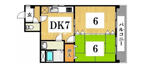 アイウィッシュ 間取り図