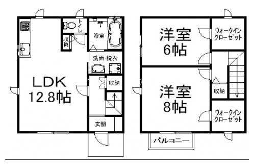 ACASA高辻 間取り図