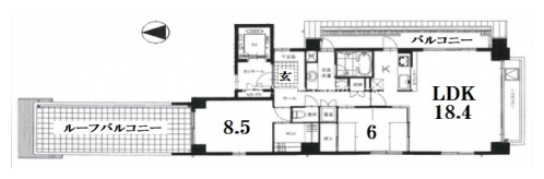VIA花見小路 間取り図