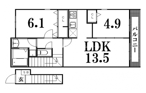 OKAILLA 間取り図