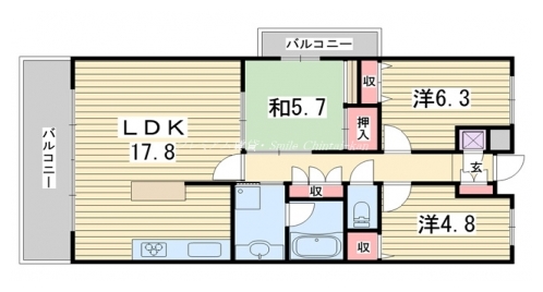VAIL京都御苑 間取り図