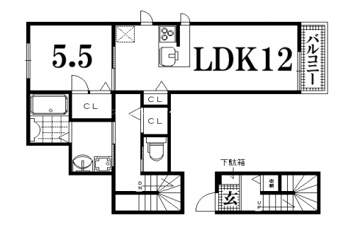 ラヴィニールアン 間取り図