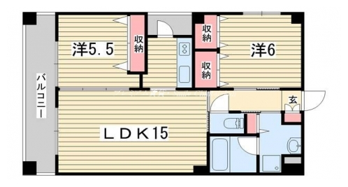 モザール光悦 間取り図