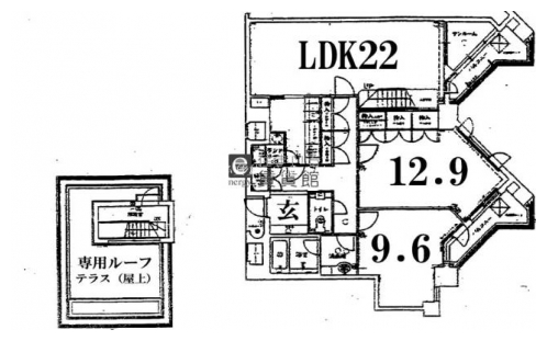パレ祇園 間取り図