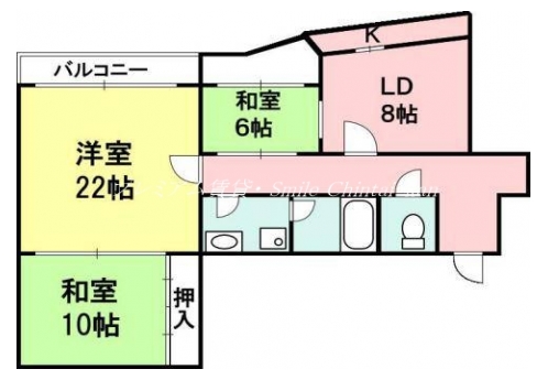 グランフォルム京都御所南 間取り図