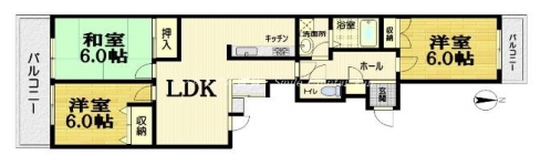 メゾンドエルドラード 間取り図