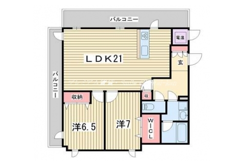 メディナ烏丸御池 間取り図