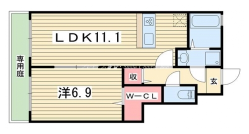 カーサペルソナ 間取り図