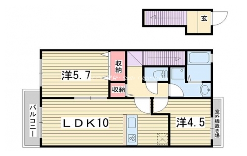 カーサペルソナ 間取り図