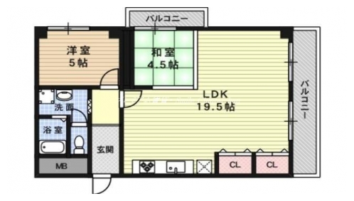 パラッツォ植物園 間取り図