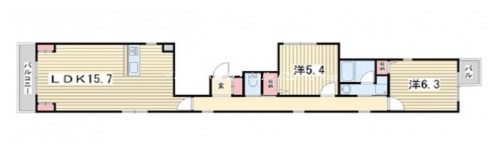 アヴニール御所南２ 間取り図