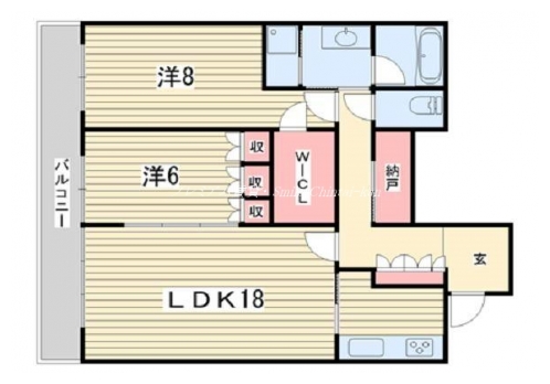 グランドメゾン上御霊 間取り図