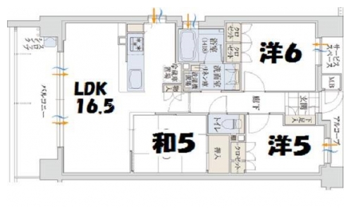 ジ・アーバネックス京都二条 間取り図
