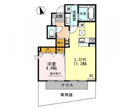 バーズウッド 間取り図