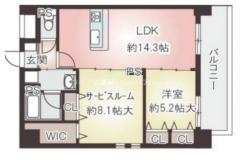 ピアヌーラ柳馬場 間取り図