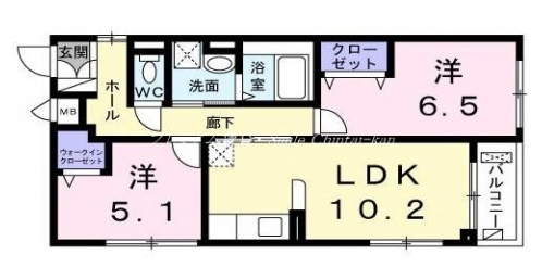 i レジデンス御所北 間取り図