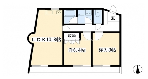 マナーハウス 間取り図