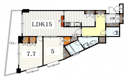 ベラジオ京都清水 間取り図