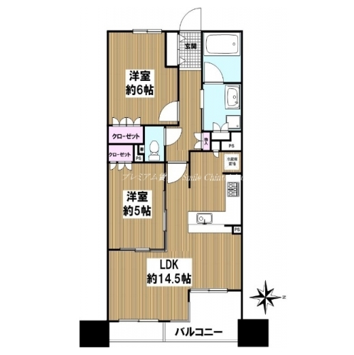 グランレジェイド京都河原町 間取り図