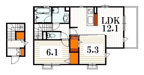 くわでん 間取り図