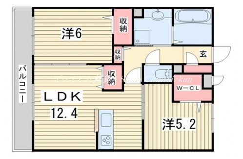 ヴェルドミールヴァリ 間取り図