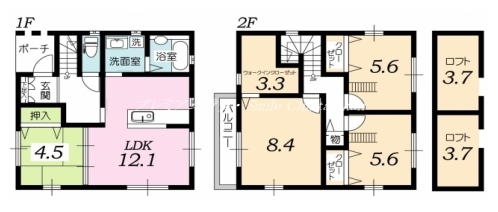 聖護院円頓町戸建賃貸 間取り図