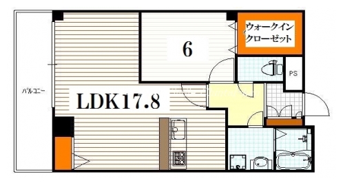メディナ烏丸御池 間取り図