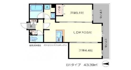 ヴィラ聖護院 間取り図