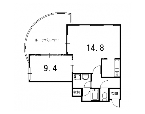セレス北山 間取り図